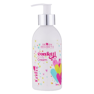CONFETTI BODY CREAM 250 ML SEVEN SECRETS