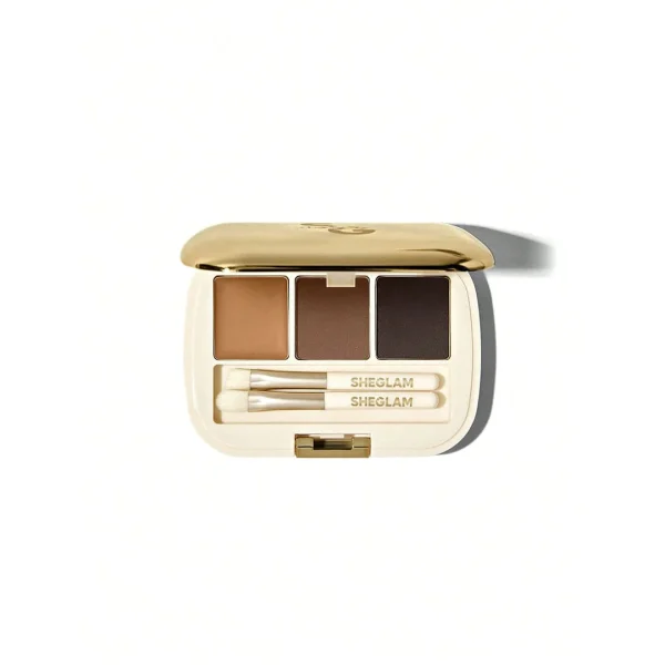 Sheglam full-filled eyebrow palette - 101 dark brown